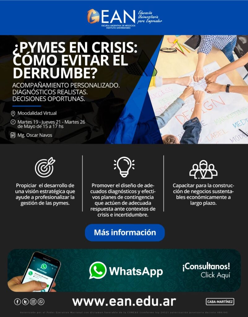 Taller para PYMES en crisis junto a EAN