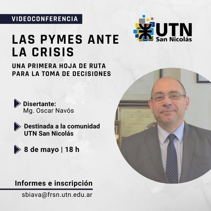 Charla Pymes UTN San Nicolás - 8 de Mayo