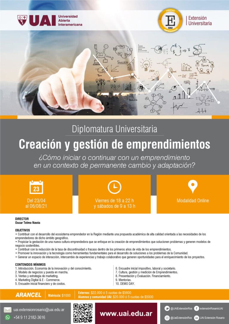 Creación y gestión de emprendimientos